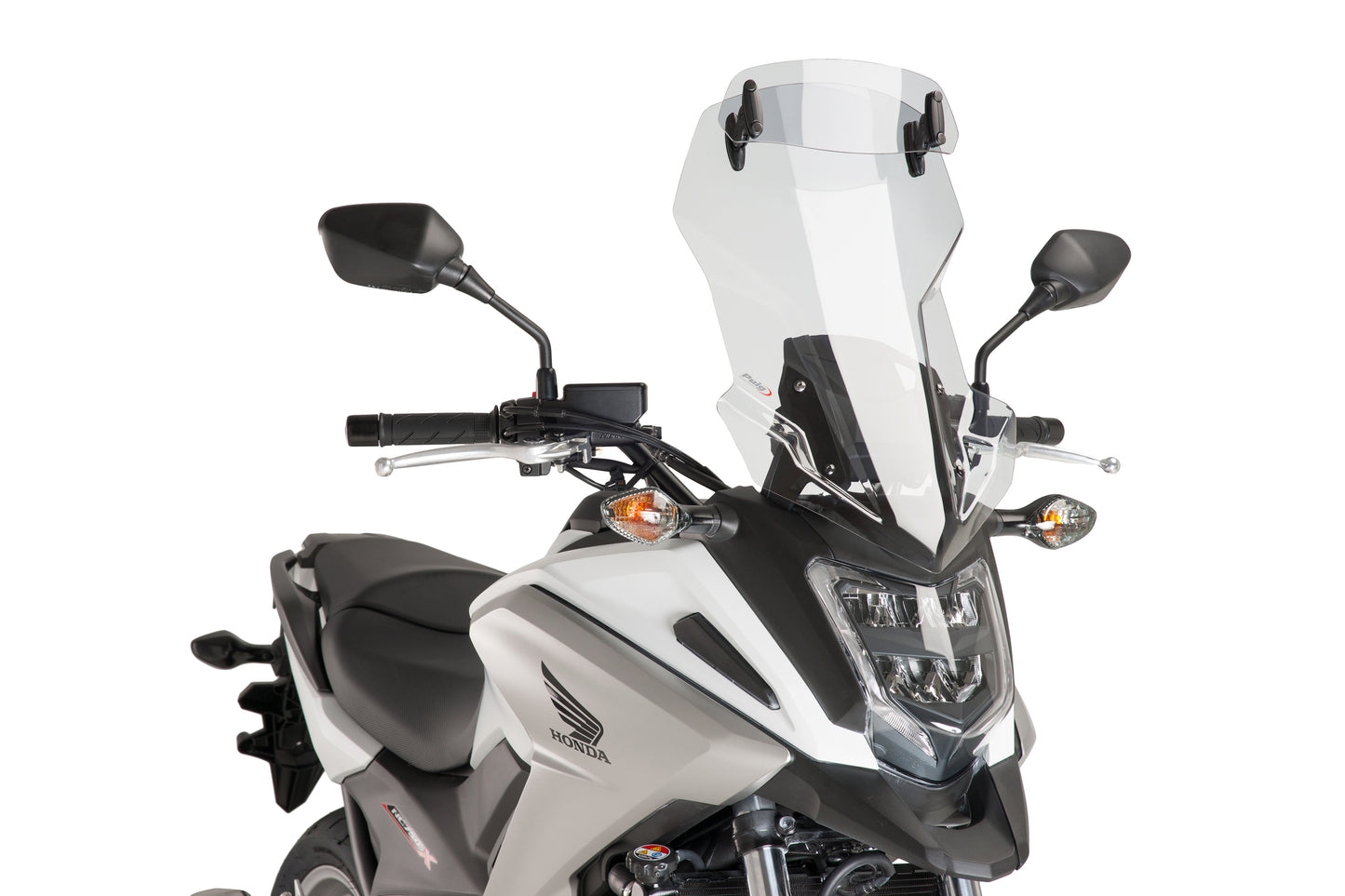 Puig Touring Windscreen With Visor Honda NC750X 2016-2020, NC750XD 2016-2020