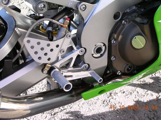 Woodcraft Complete Rearset Kawasaki Ninja Ninja ZX-6R 1998-2008