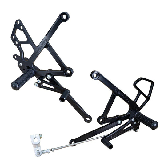 Woodcraft Complete Rearset Kawasaki Ninja 650R 2009-2011