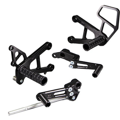 Woodcraft Rearset - STD/GP Shift Kawasaki Ninja ZX-6R 2007-2008