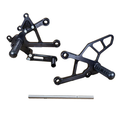 Woodcraft Rearset w/Brake Pedal Kawasaki Ninja ZX-6R 2009-2012