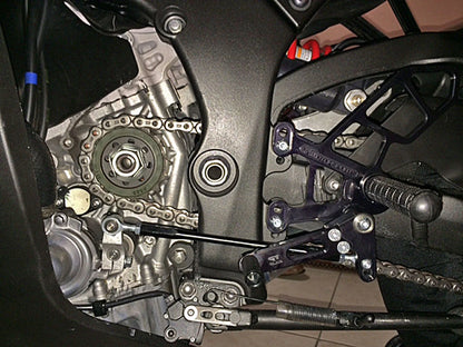 Woodcraft Rearset - STD Shift Kit Kawasaki ZX-10R 2011-2015
