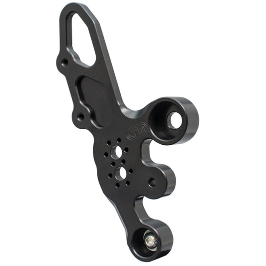 Woodcraft Brake Side Rearset Bracket Honda Grom 125 2014-2026 - Adventure Parts