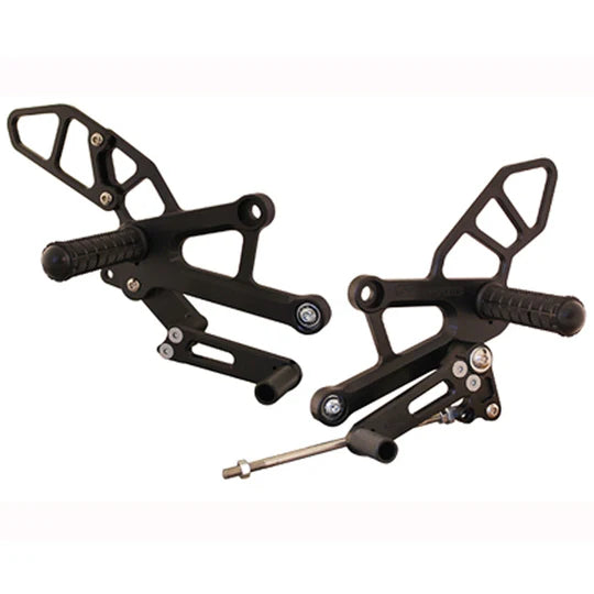 Woodcraft Complete Adjustable Rearset - GP Shift Honda CBR250R/300R