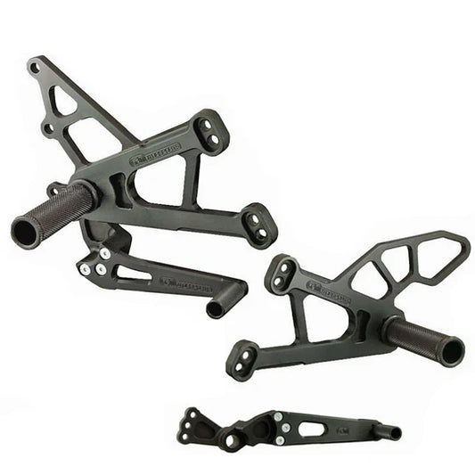 Woodcraft Complete Rearset Yamaha YZF-R1 2009-2014