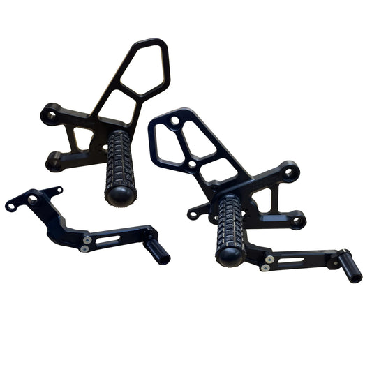 Woodcraft Rearset Complete - STD/GP Shift Yamaha YZF-R9 2025 - Adventure Parts