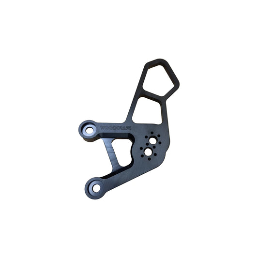 Woodcraft LHS Side Rearset Bracket Yamaha R9 2025-2027 - Adventure Parts