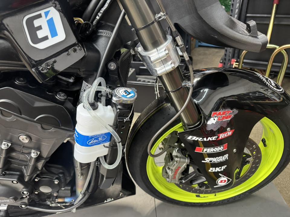 Woodcraft Rearset with Sprocket Cover Triumph Street Triple R / RS 2024-2025