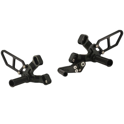 Woodcraft Rearset BLK Ducati 848/1098/1198/848 EVO 2007-2013