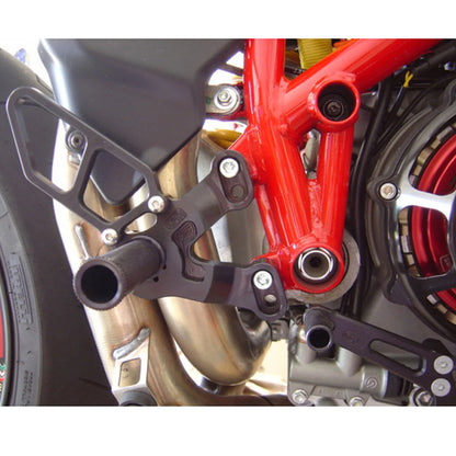Woodcraft EVO Complete GP Rearset (Factory QS) Ducati 1198SP/848 2008-2013