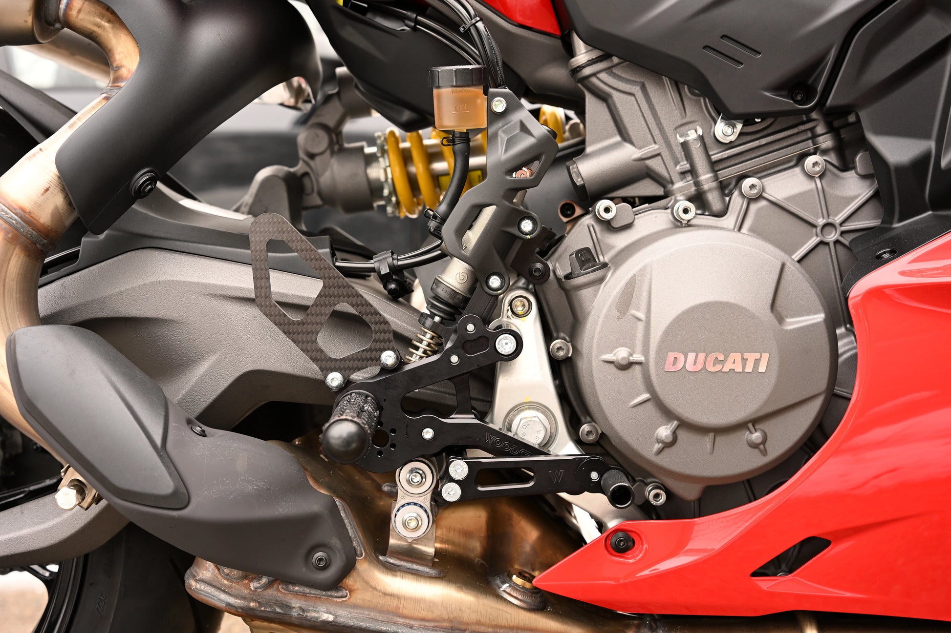 Woodcraft Complete Rearset Ducati Panigale V2 2025-2026 - Adventure Parts