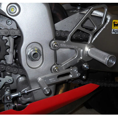 Woodcraft Complete Rearset Aprilia RSV4 2009-2010