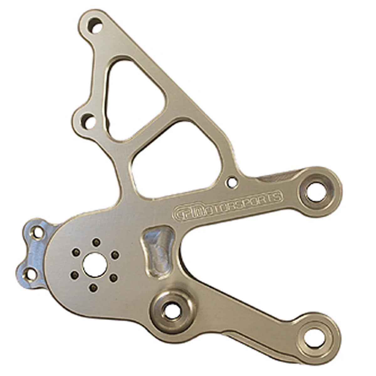 Woodcraft RH Rearset Bracket Aprilia RSV4 2009-2020 - Adventure Parts