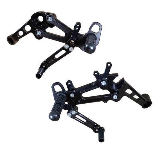 Woodcraft Rearset Kit Complete W/Pedals Aprilia RS660 2021-2024