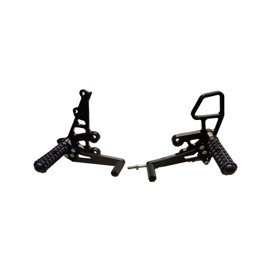 Woodcraft Complete Black Rearset Suzuki GSX-R1000 2005-2006