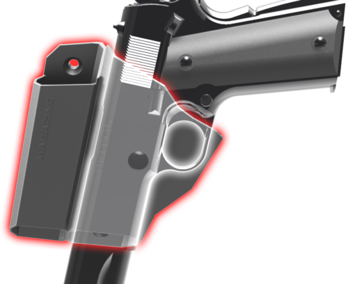Seizmik Gun Holder Pistol & Magazine Holster Add-On Kit (1 Pair) - Adventure Parts