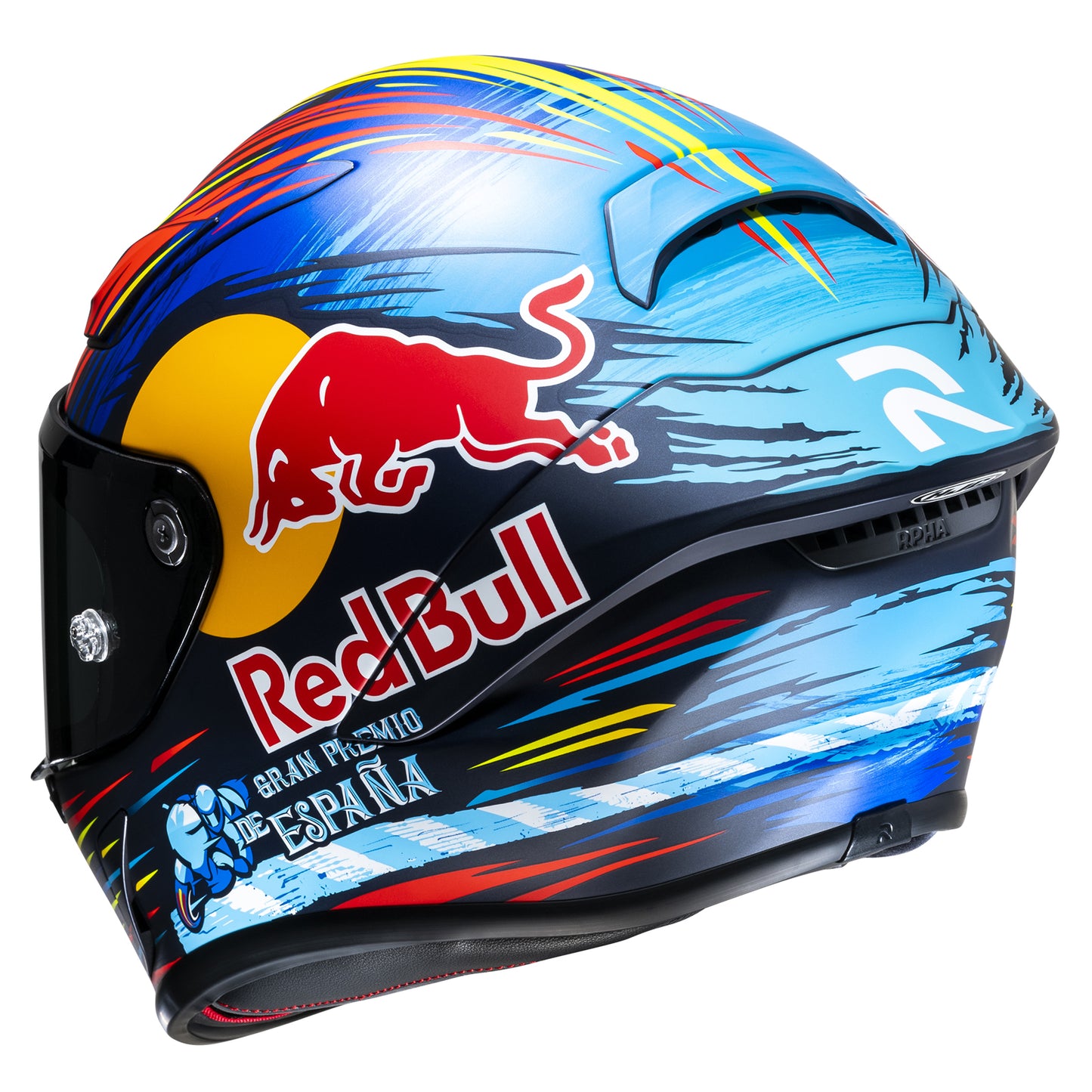 HJC RPHA 1N Jerez Red Bull Full Face Motorcycle Helmet