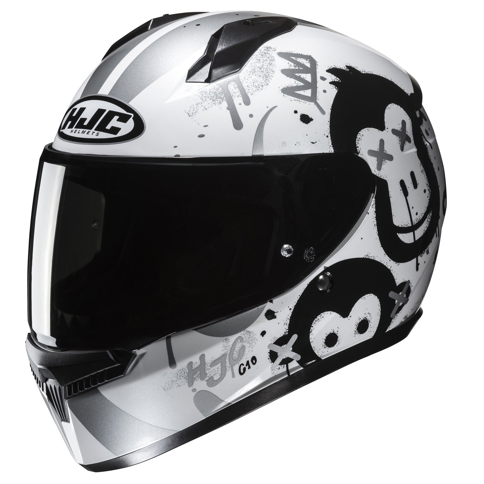 hjc dot motorcycle helmet HJC C10 Geti Youth Helmet MC-10 / XS