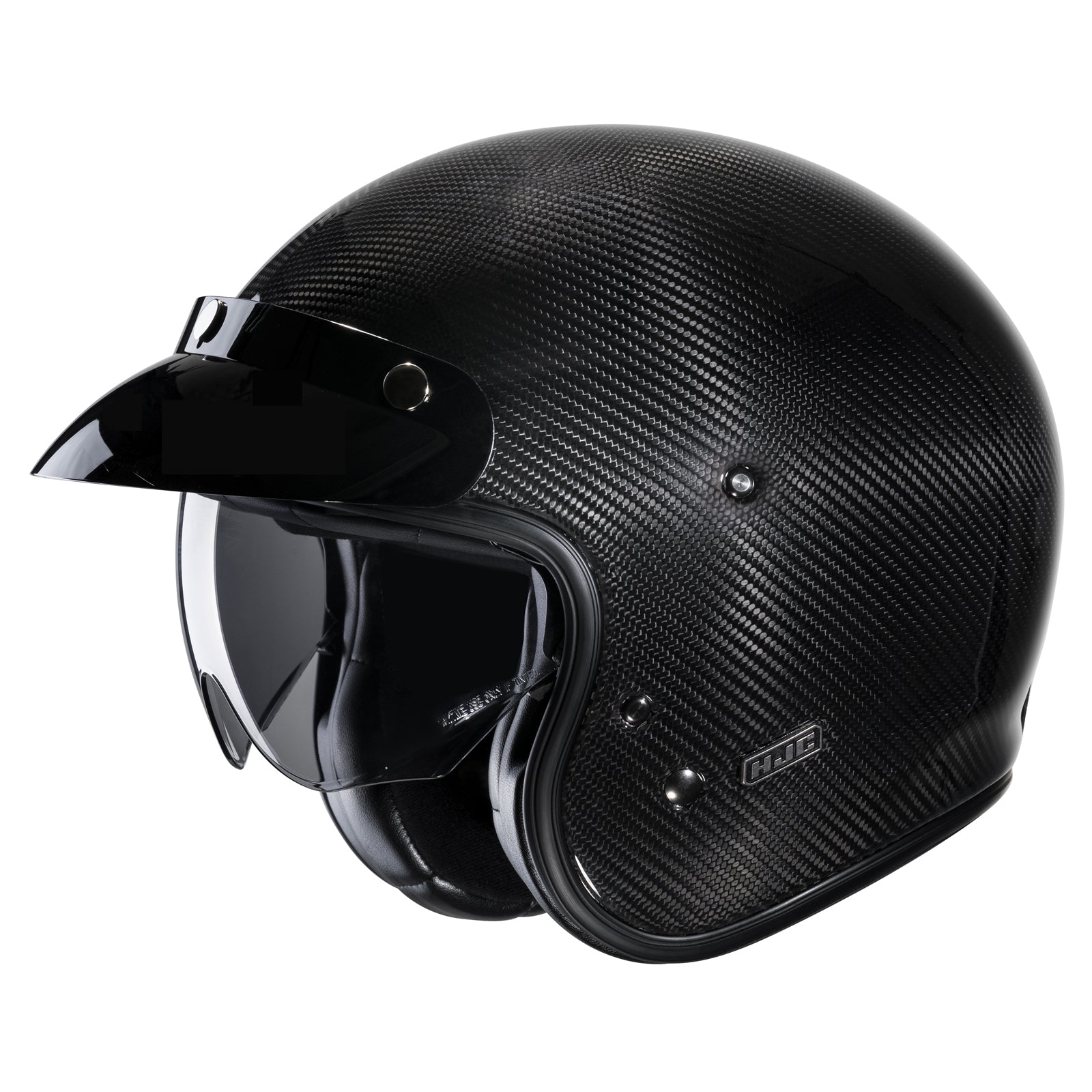 HJC V31 Carbon Open Face Motorcycle Helmets - Adventure Parts