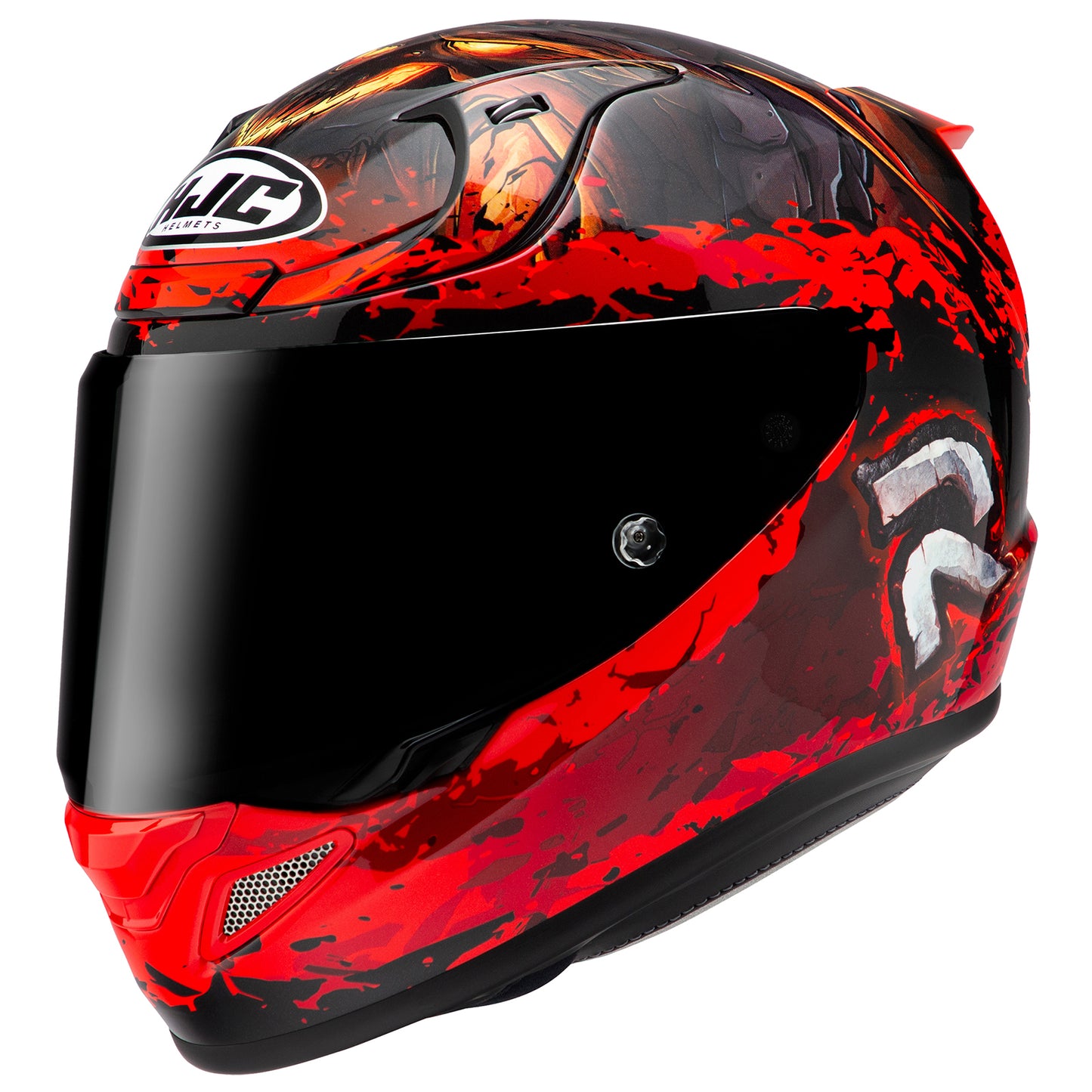 HJC RPHA 12 Diablo Blizzard Full Face Motorcycle Helmet