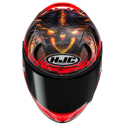 HJC RPHA 12 Diablo Blizzard Full Face Motorcycle Helmet