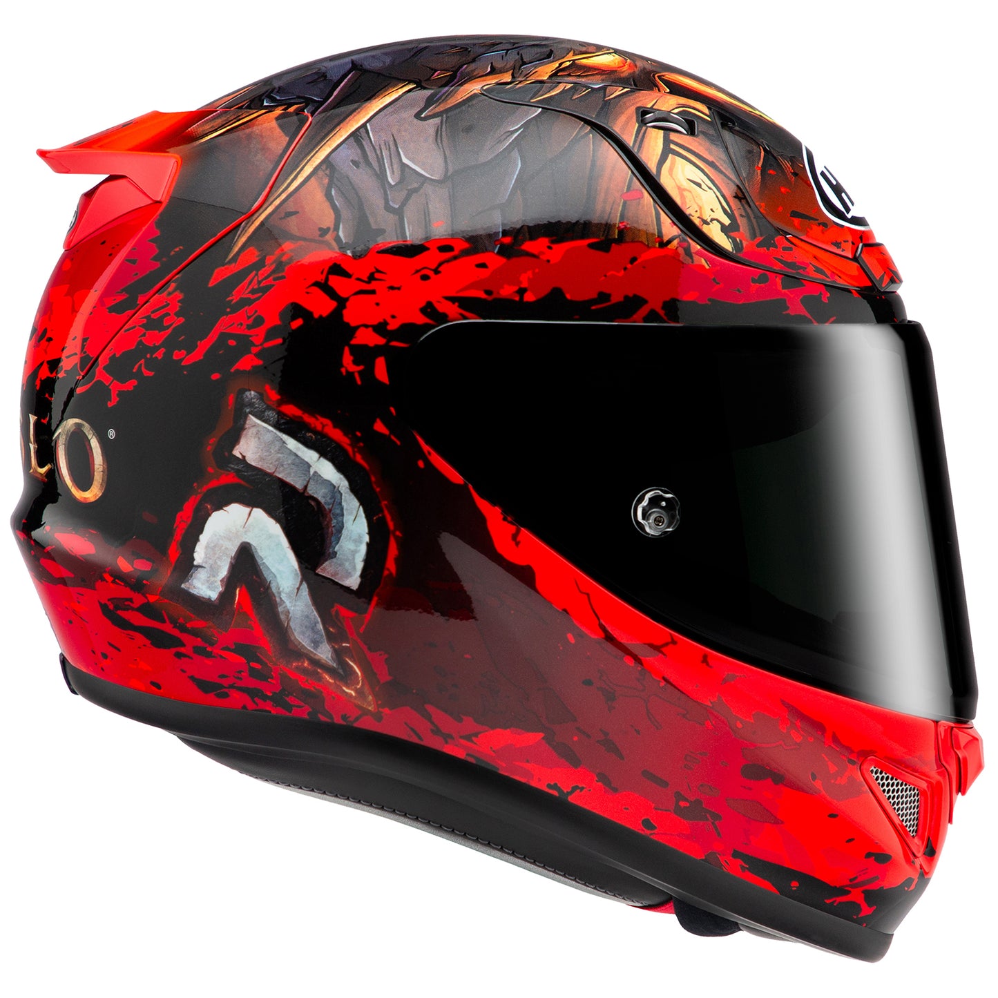 HJC RPHA 12 Diablo Blizzard Full Face Motorcycle Helmet