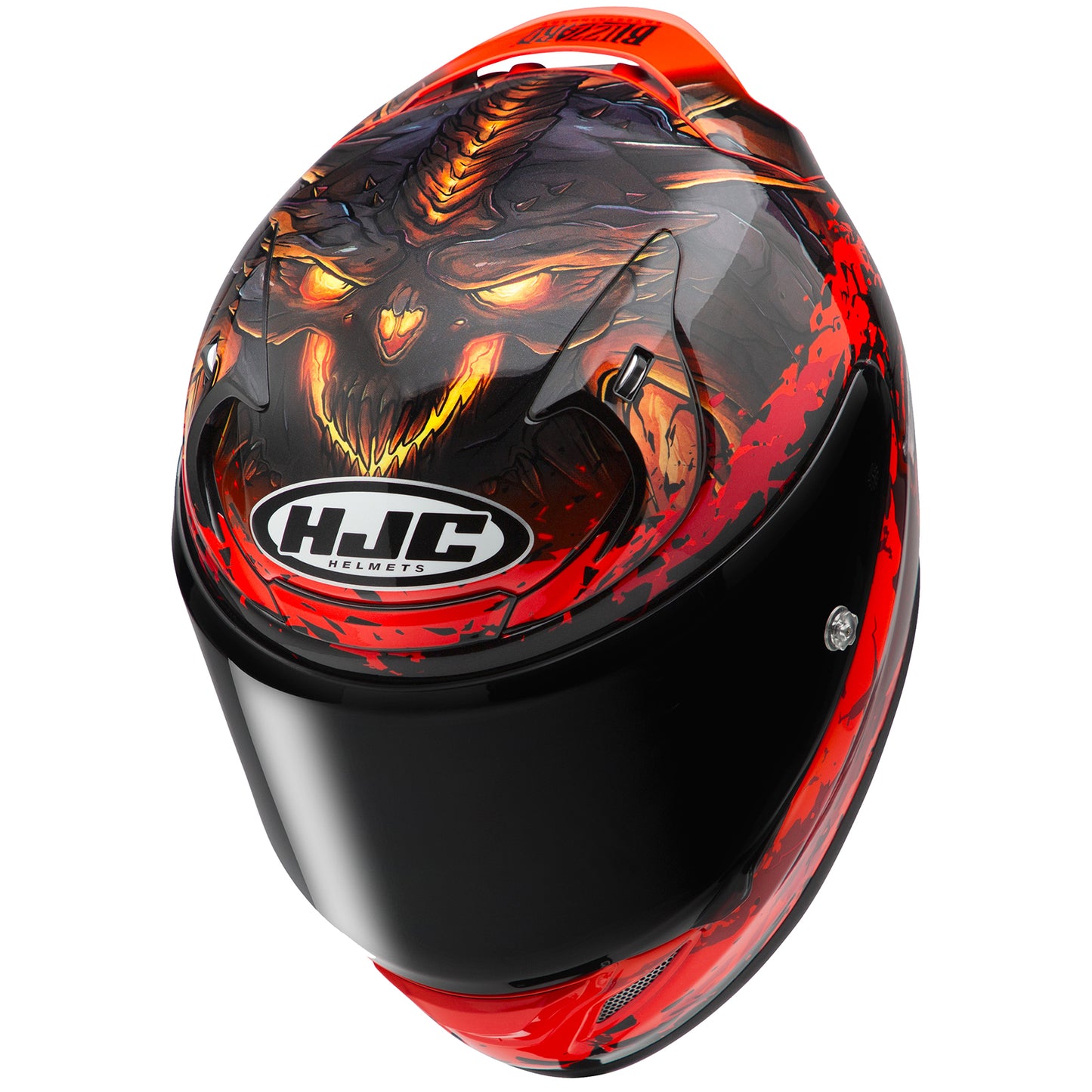 HJC RPHA 12 Diablo Blizzard Full Face Motorcycle Helmet