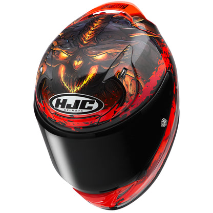 HJC RPHA 12 Diablo Blizzard Full Face Motorcycle Helmet
