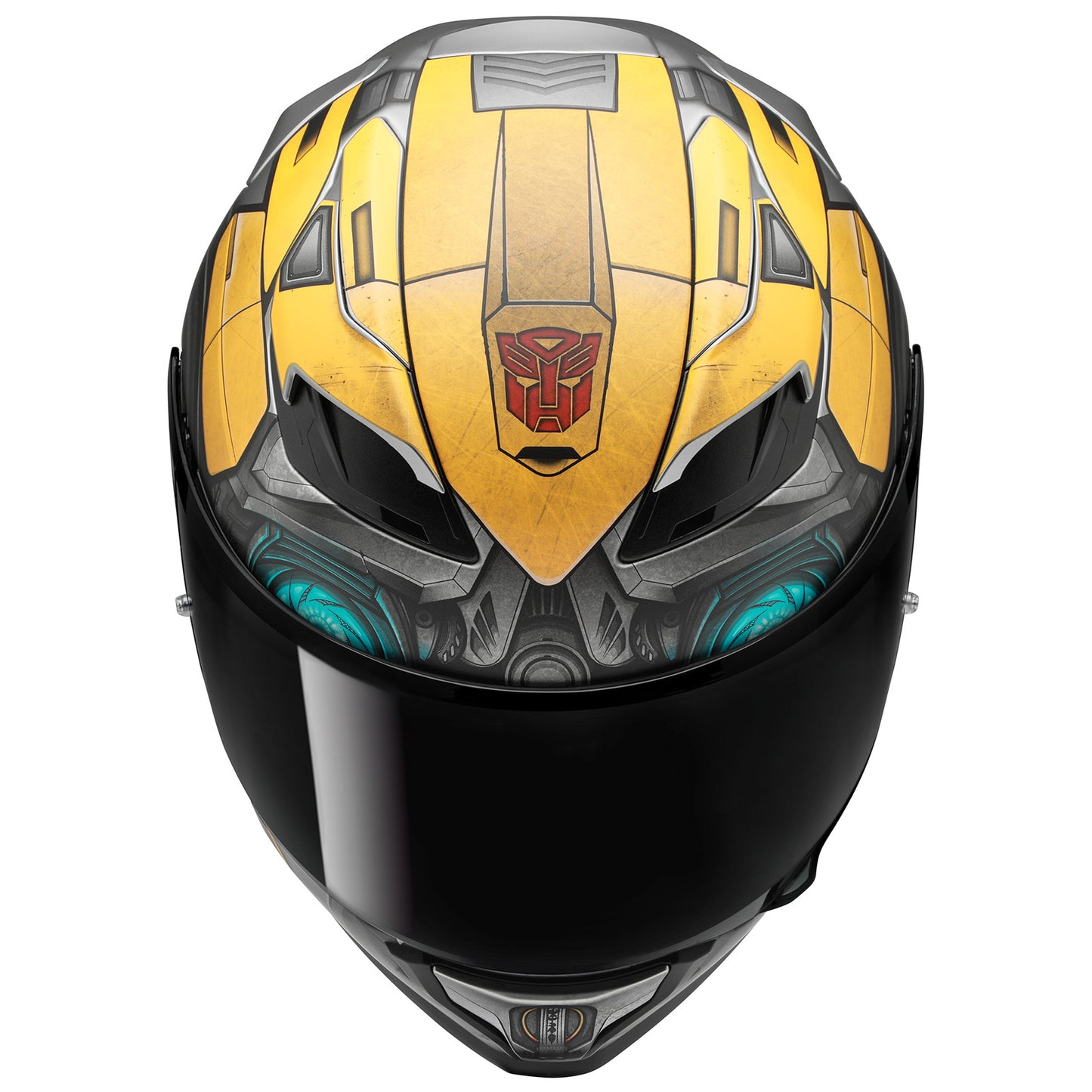 HJC F71 Bumblebee Full Face Motorcycle Helmet