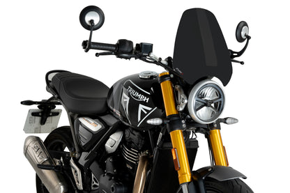 Puig New Generation Windscreen Triumph Scrambler 400X 2024-2025