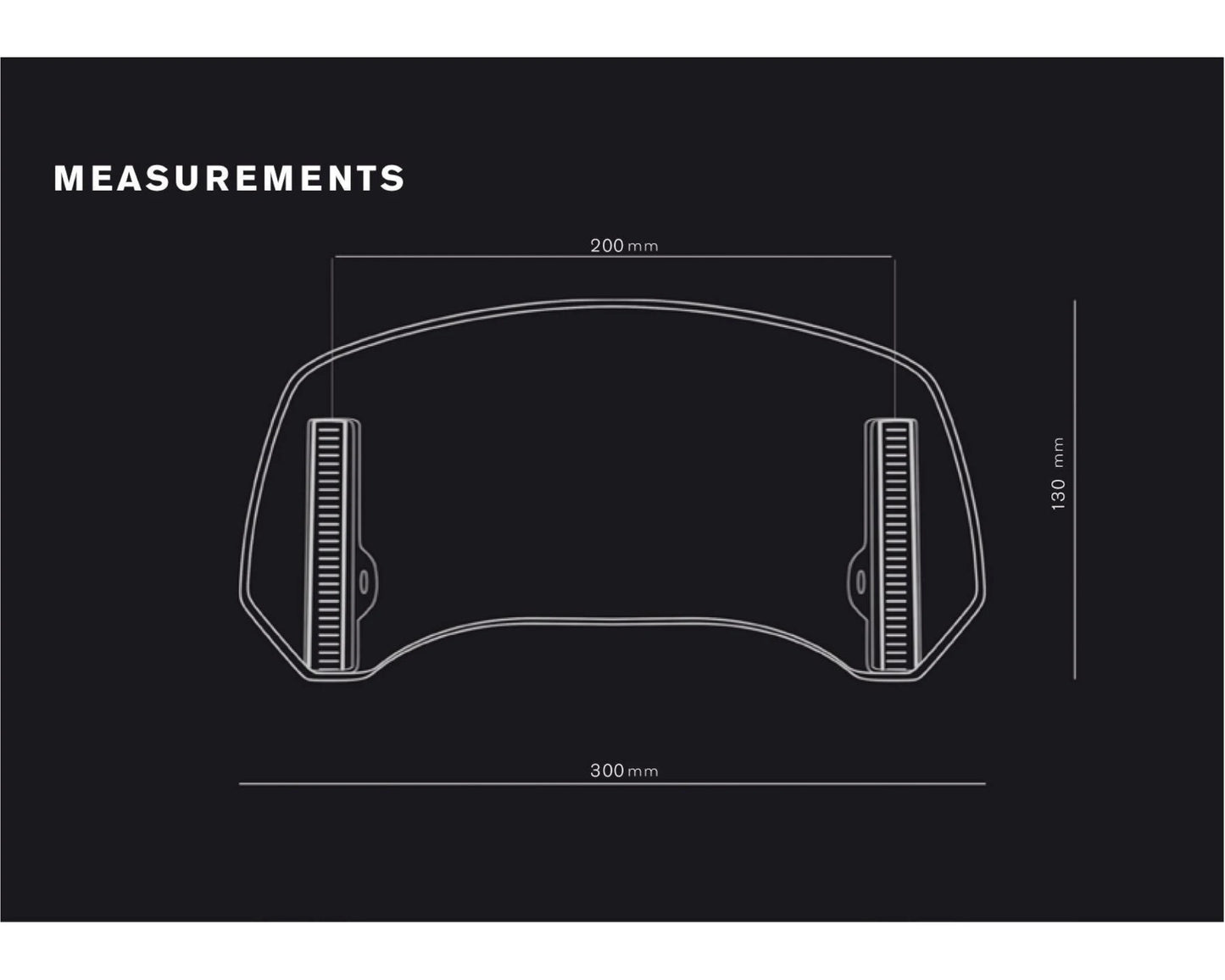Puig Multi-Adjustable Visor 2.0 Fixed /w Screws KOVE 800X PRO 2024 - Adventure Parts