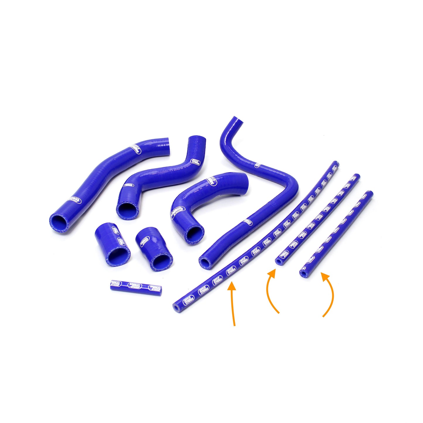 Samco Radiator Hose 10 Piece Kit Yamaha YZF R1 2009-2014 - Adventure Parts