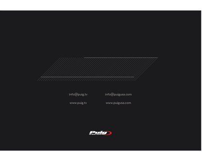 Puig ALU Frontal Plate HONDA SCL500 2023-2025