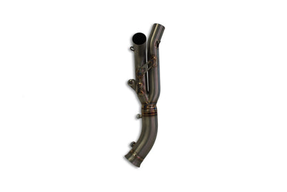 Graves Motorsports Titanium Cat Eliminator Pipe LINK Yamaha R1 2009-2014