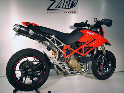 ZARD "Top Gun" Slip-On Ducati Hypermotard 796/1100/1100 Evo Exhaust 2007-2012