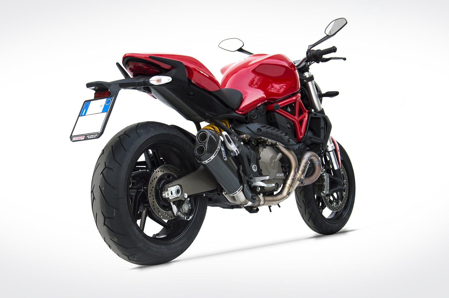 ZARD Exhaust Slip-On Ducati Monster 821 2015-2017 - Adventure Parts