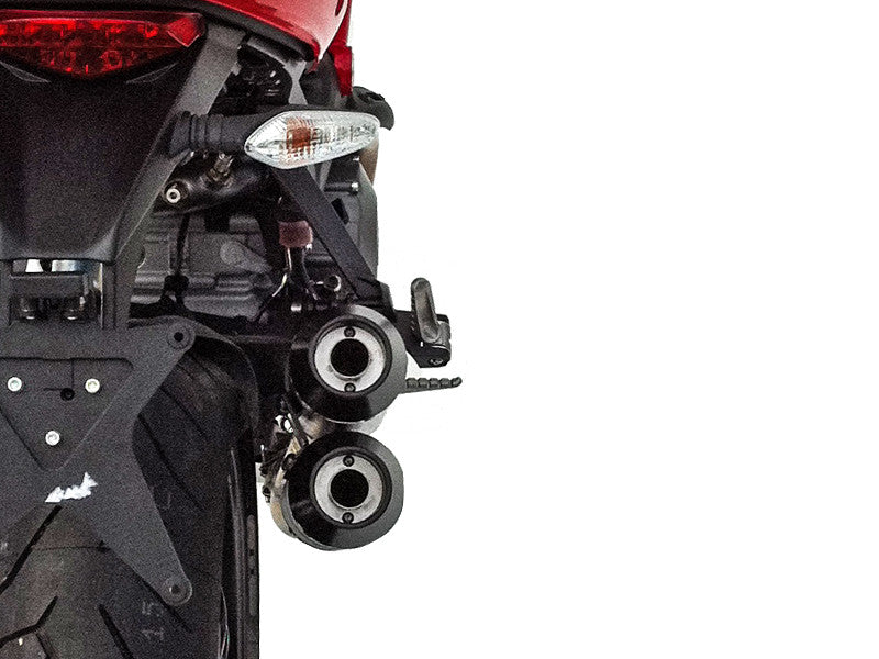 ZARD "Overlapped" Slip-Ons Ducati Monster 1100 Evo Exhaust 2011-2013