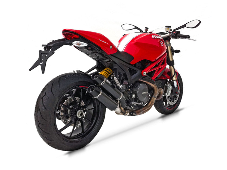 ZARD "Overlapped" Slip-Ons Ducati Monster 1100 Evo Exhaust 2011-2013