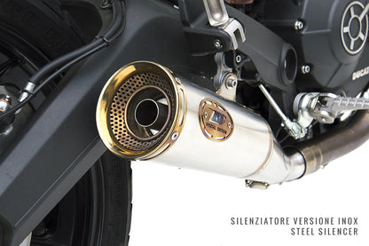 ZARD Exhaust Zuma" Slip-On Ducati Scrambler 800 2017-2020 - Adventure Parts