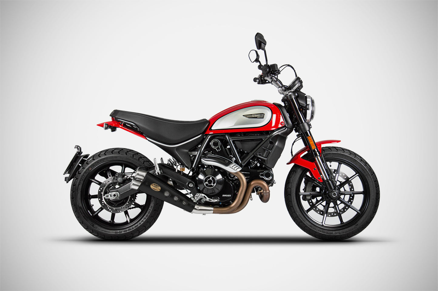 ZARD "Special Ed" Slip-On Ducati Scrambler 800 Exhaust 2021-2022