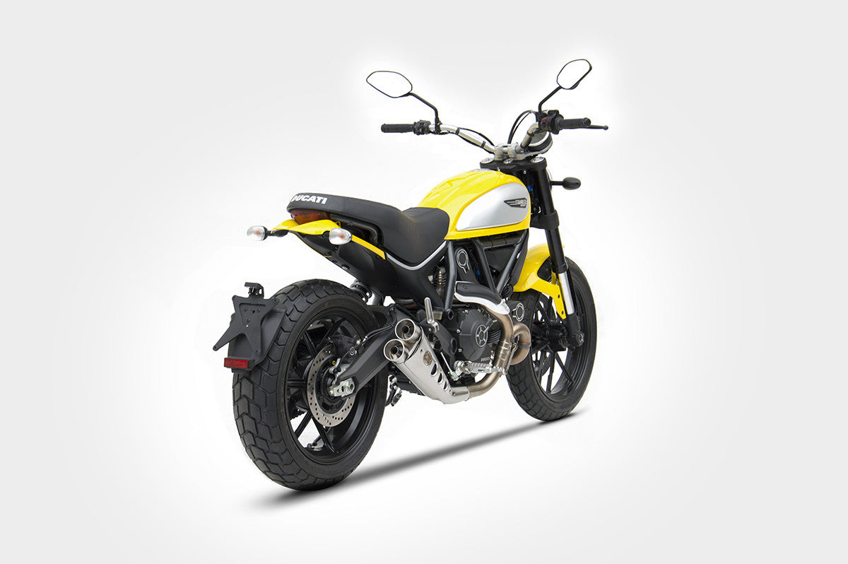 ZARD Exhaust Slip-On "Special Ed" Ducati Scrambler 800 2017-2020 - Adventure Parts