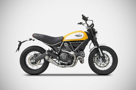 ZARD "Conical" Full Kit Ducati Scrambler 800 Exhaust 2015-2016