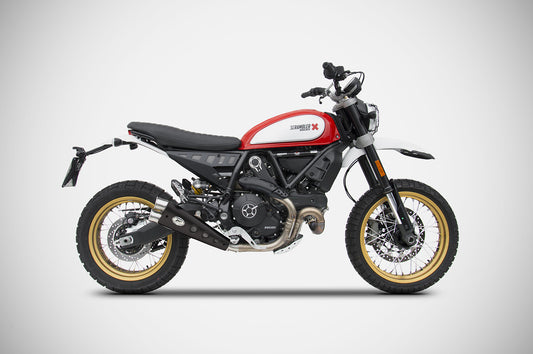 ZARD "Special Ed." Slip-On Ducati Scrambler Desert Sled 800 Exhaust 2017-2020