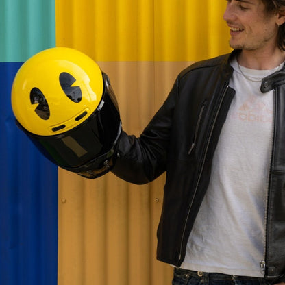 HJC V10 Pac Man LE Full Face Motorcycle Helmet