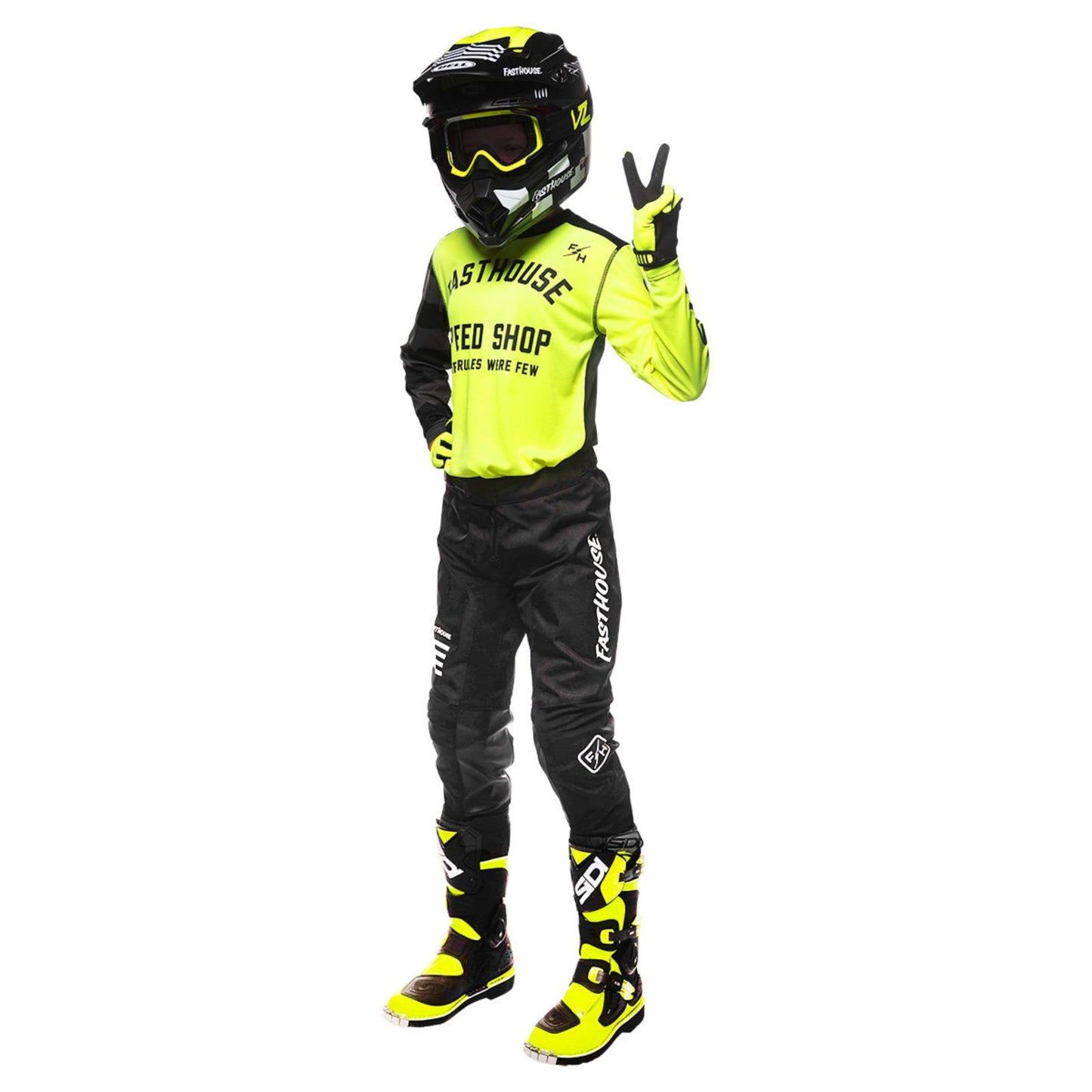 Fasthouse Youth Carbon Eternal Pant - Adventure Parts