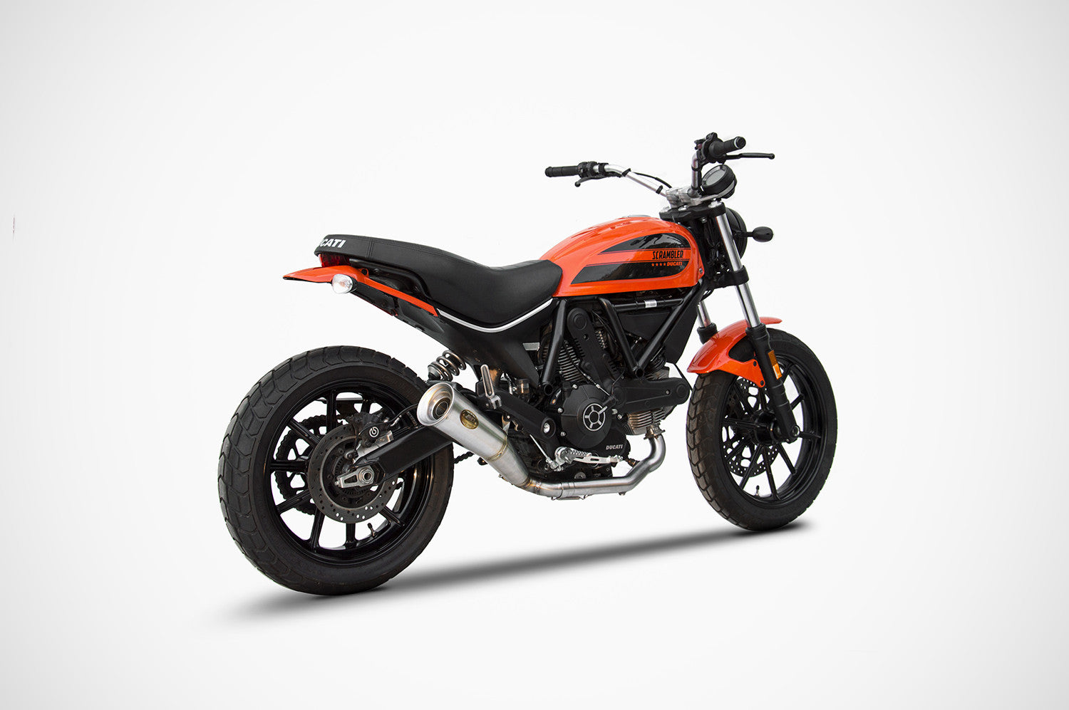 ZARD Exhaust Slip-On "Conical" Ducati Scrambler Sixty2 2016-2019 - Adventure Parts