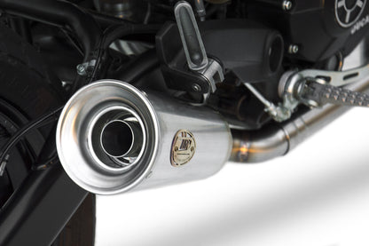 ZARD Exhaust Slip-On "Conical" Ducati Scrambler Sixty2 2016-2019 - Adventure Parts