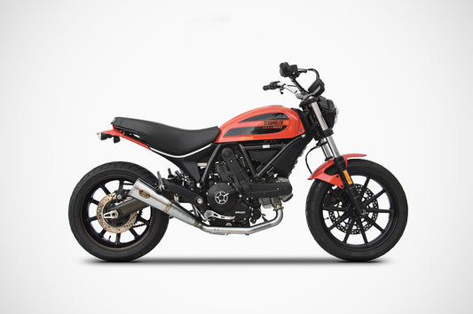 ZARD Exhaust Slip-On "Conical" Ducati Scrambler Sixty2 2016-2019 - Adventure Parts
