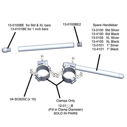 Woodcraft Clip-on Split with 7/8" Bars