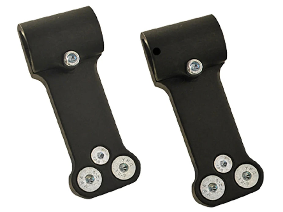 Woodcraft Brake Side Rearset Bracket Eccentric Black Yamaha YZF-R3 2015-2022 - Adventure Parts
